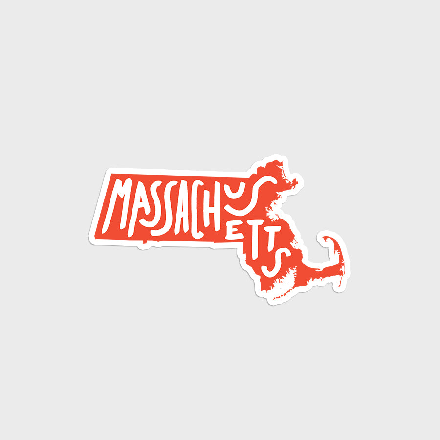 Massachusetts Sticker or Magnet