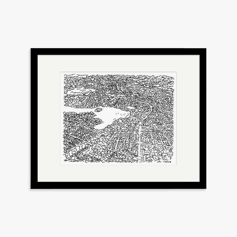 Arlington Aerial Print