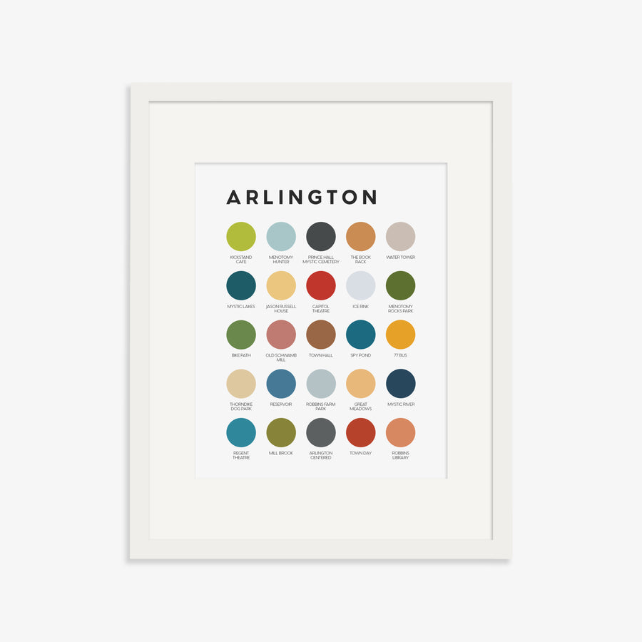 Arlington Color Palette Print