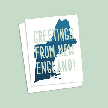 Greetings from New England Card