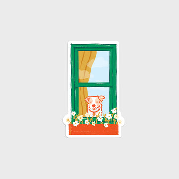 Lunchbox in Window Sticker