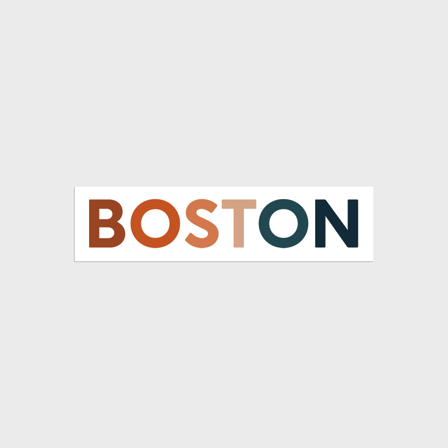 Boston Sticker