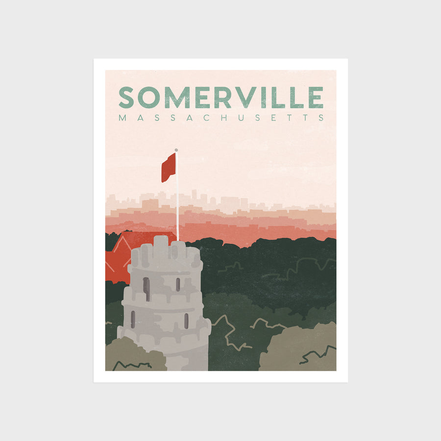Somerville Prospect Hill Print