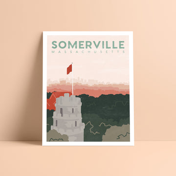 Somerville Prospect Hill Print