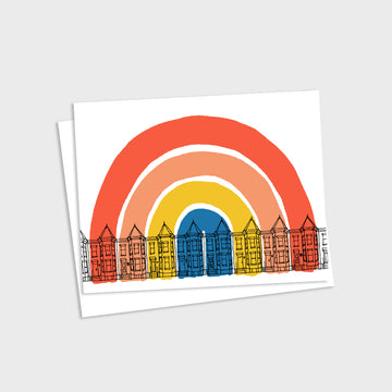 Washington DC Rainbow Card